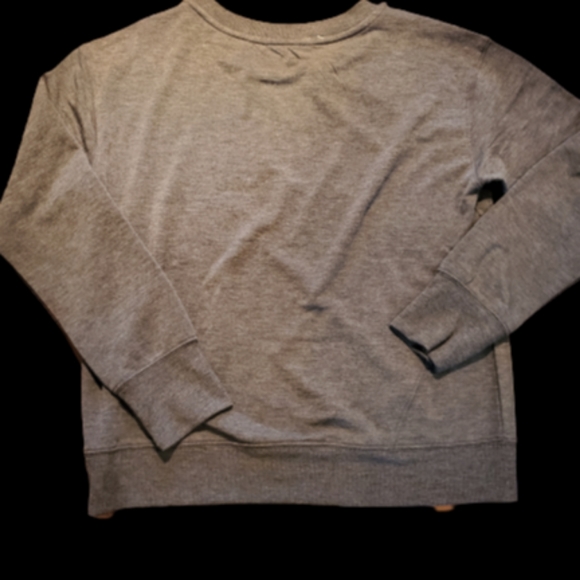 NEW Pumpkin Spice Everything Heather Gray Pullover - Picture 3 of 5